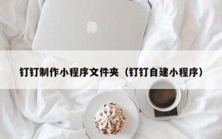 济南钉钉制作小程序文件夹（钉钉自建小程序）